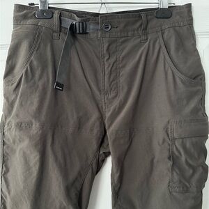 Prana Men's Olive Green Cargo Pants